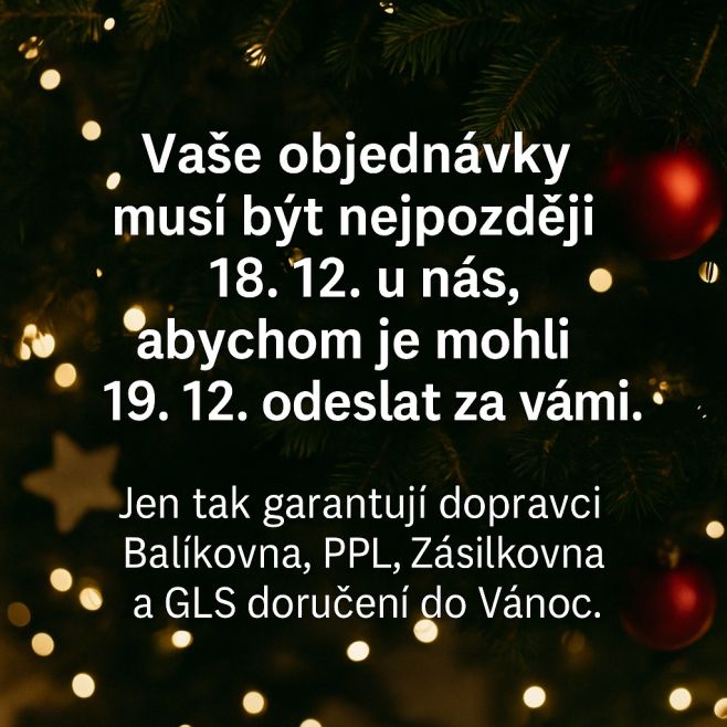 🎁 Posíláte vánoční balíčky? Aby vše dorazilo včas pod stromeček, mrkněte na přehled nejzazších termínů podání u...